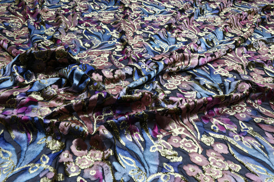 Chiffon Velvet Silk