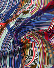 Cotton Viscose Floral Fabric