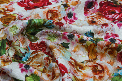 Jacquard Pure Silk Printed