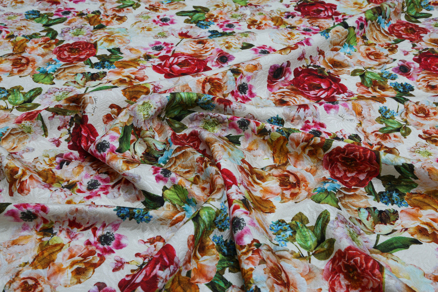 Jacquard Pure Silk Printed