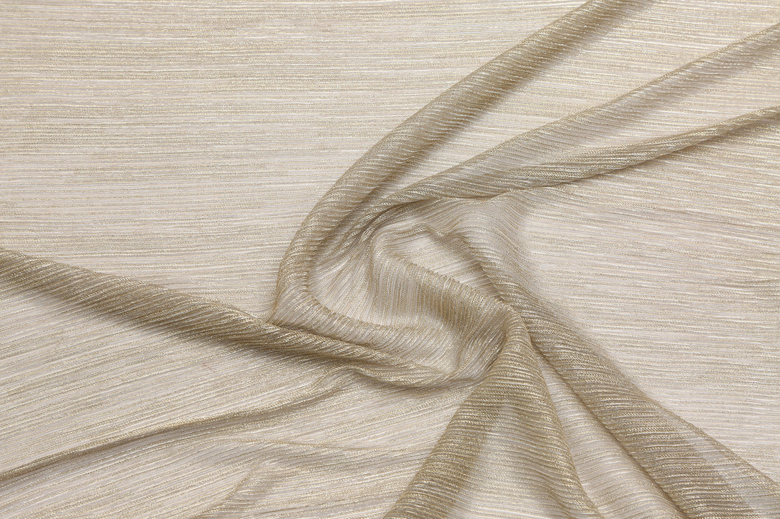 Chiffon Pleated Lurex