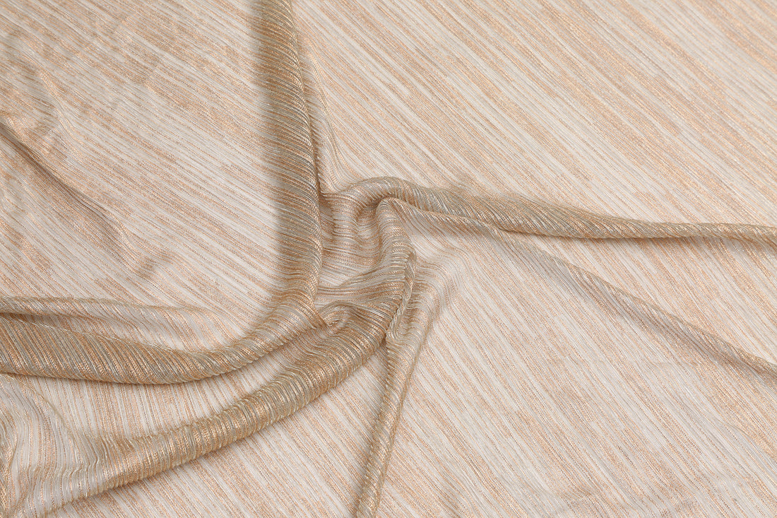 Chiffon Pleated Lurex