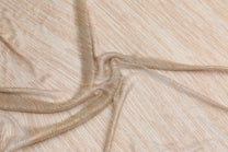 Mousseline plissée avec lurex