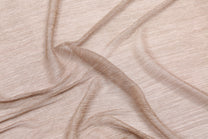Mousseline plissée avec lurex