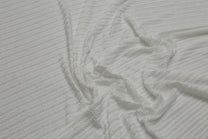 Tissu extensible plissé en viscose