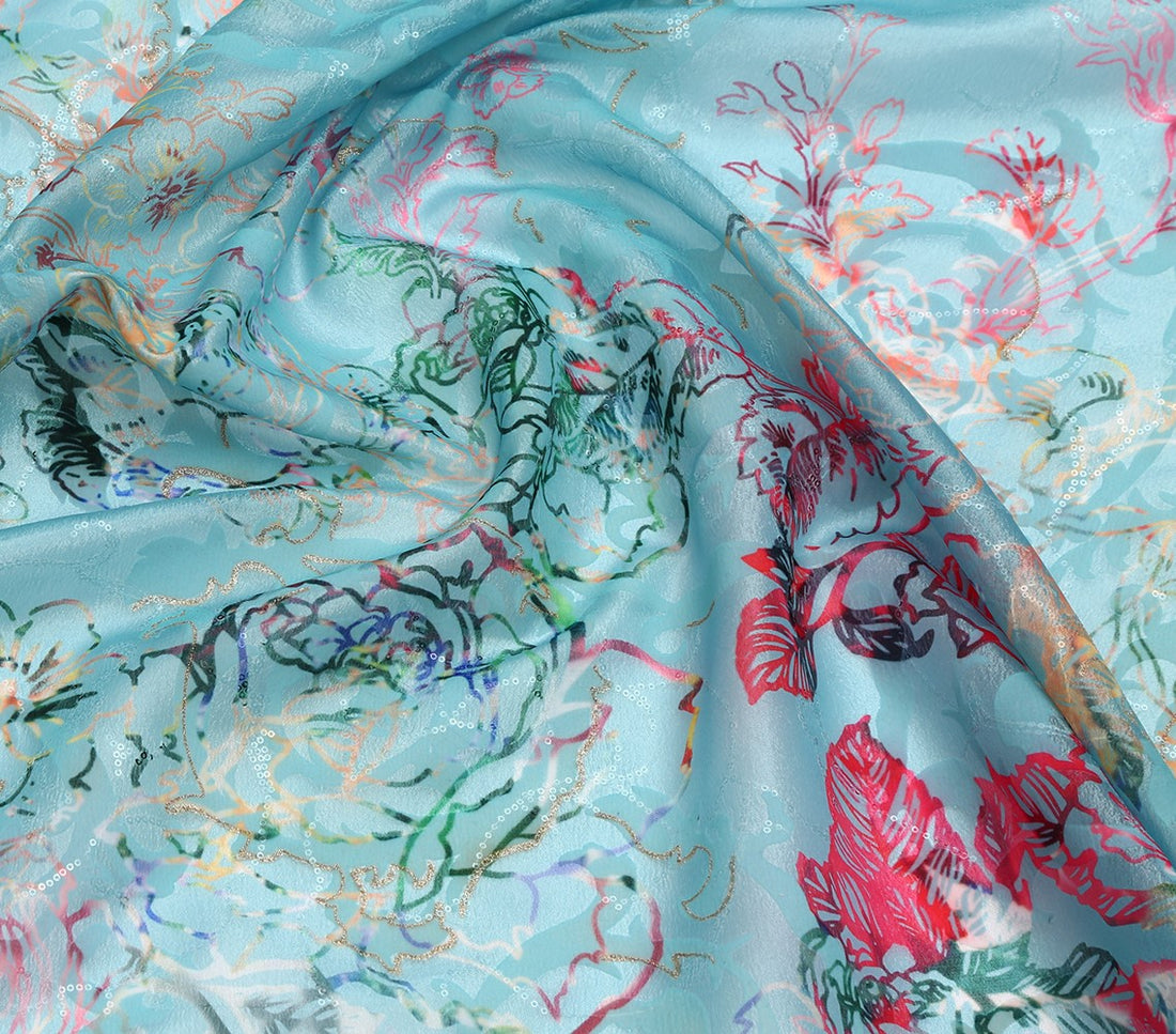 Organza Jacquard Pure Silk