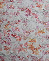 Silk Floral Fabric