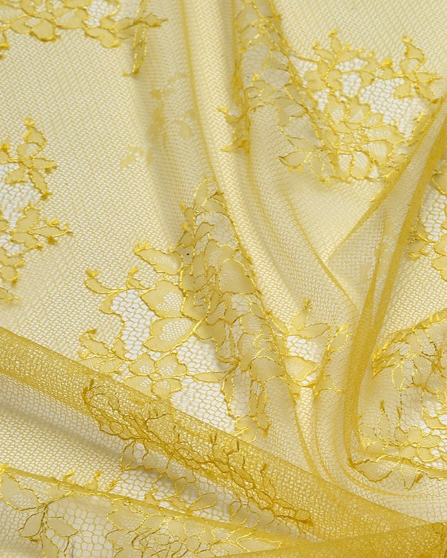 Taiwan Silk Satin Floral Lace