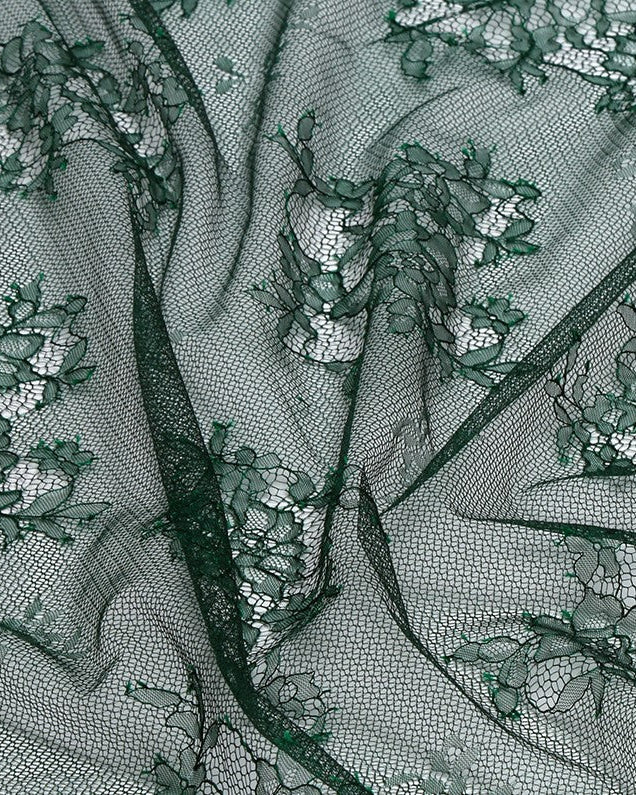 Silk Chiffon Floral Fabric