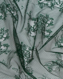 Silk Chiffon Floral Fabric