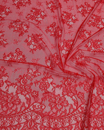 Korean Silk Organza Floral Fabric