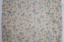 organza de soie naturelle imprimé