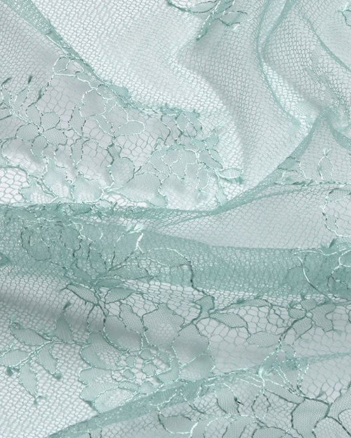 Korean Silk Jacquard Floral Fabric