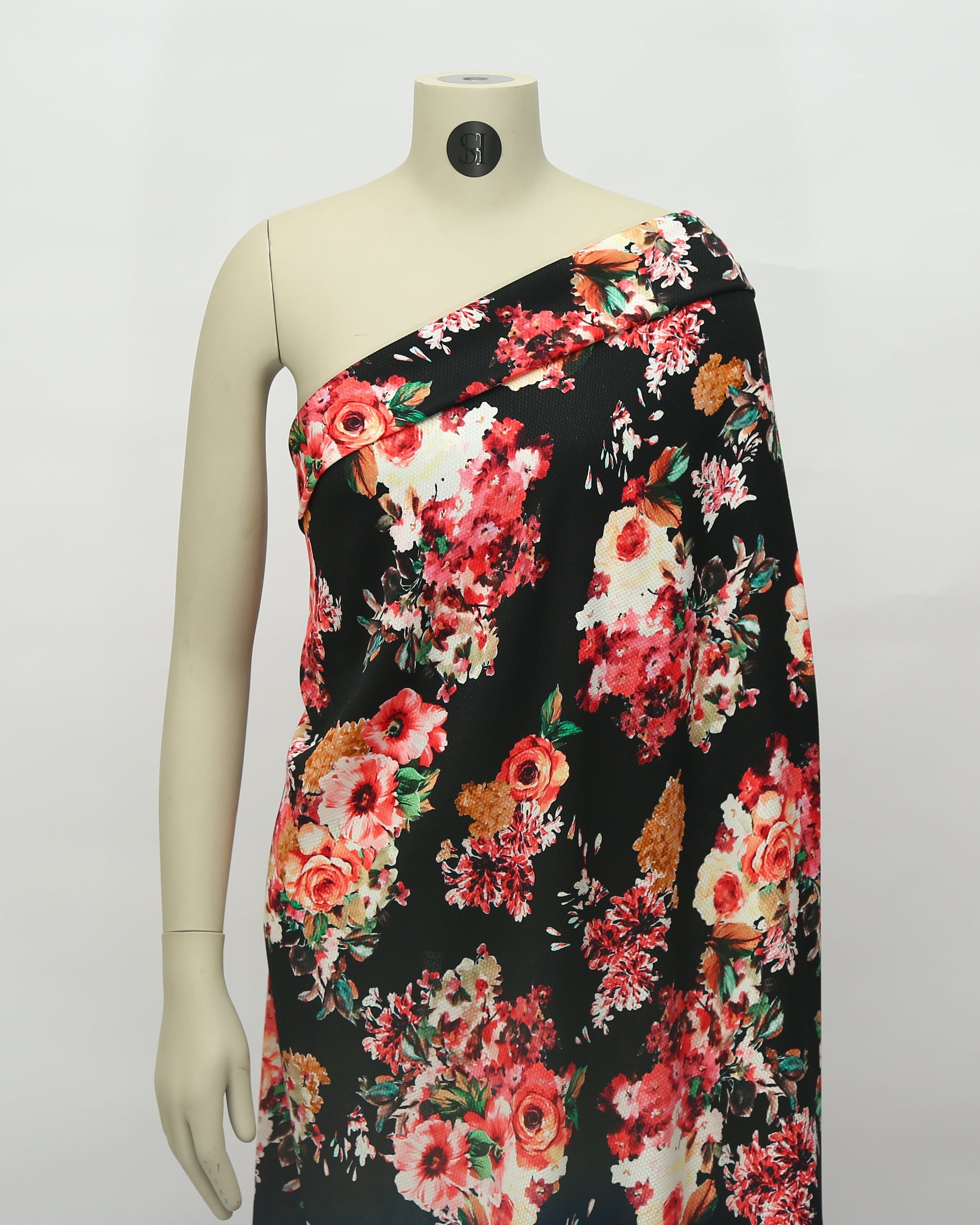 Silk Floral Fabric