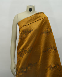 Silk Jacquard Floral Fabric