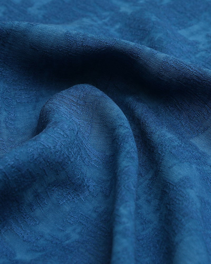 Linen Jacquard Plain Fabric