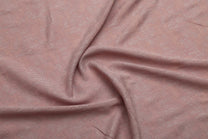 Tissu jacquard en lin et viscose, à motifs sur les deux faces