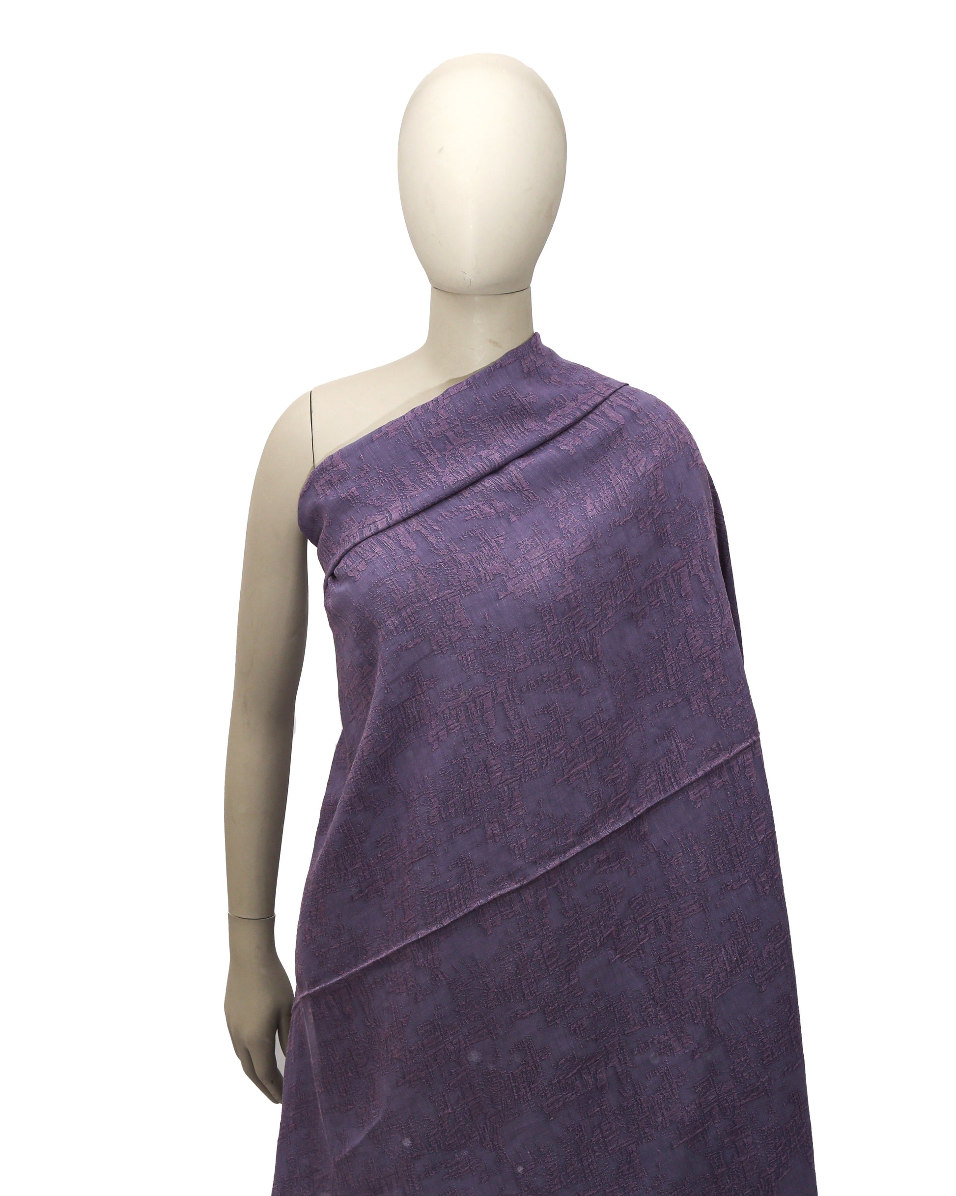 Linen Jacquard Plain Fabric