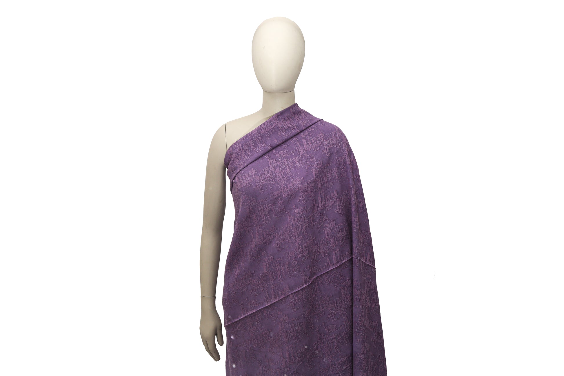 Jacquard lin-viscose à motif