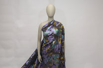 شيفون حرير طبيعي