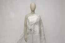 jacquard en organza de soie