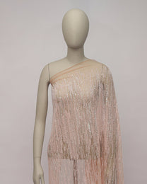 Striped Tulle Striped Fabric