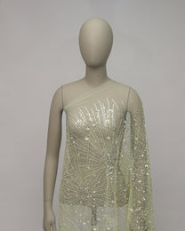 Striped Tulle Striped Fabric