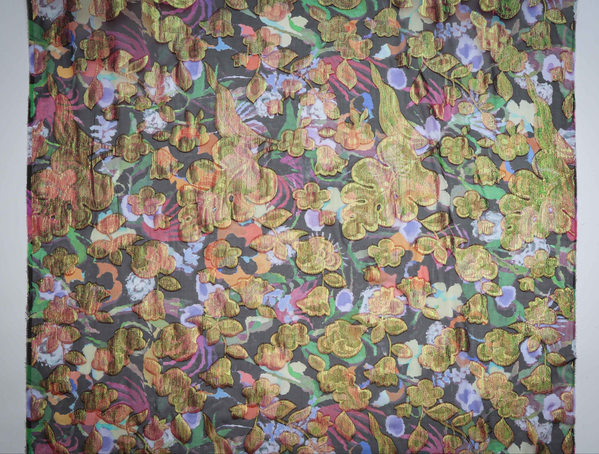 Chiffon Jacquard Pure Silk