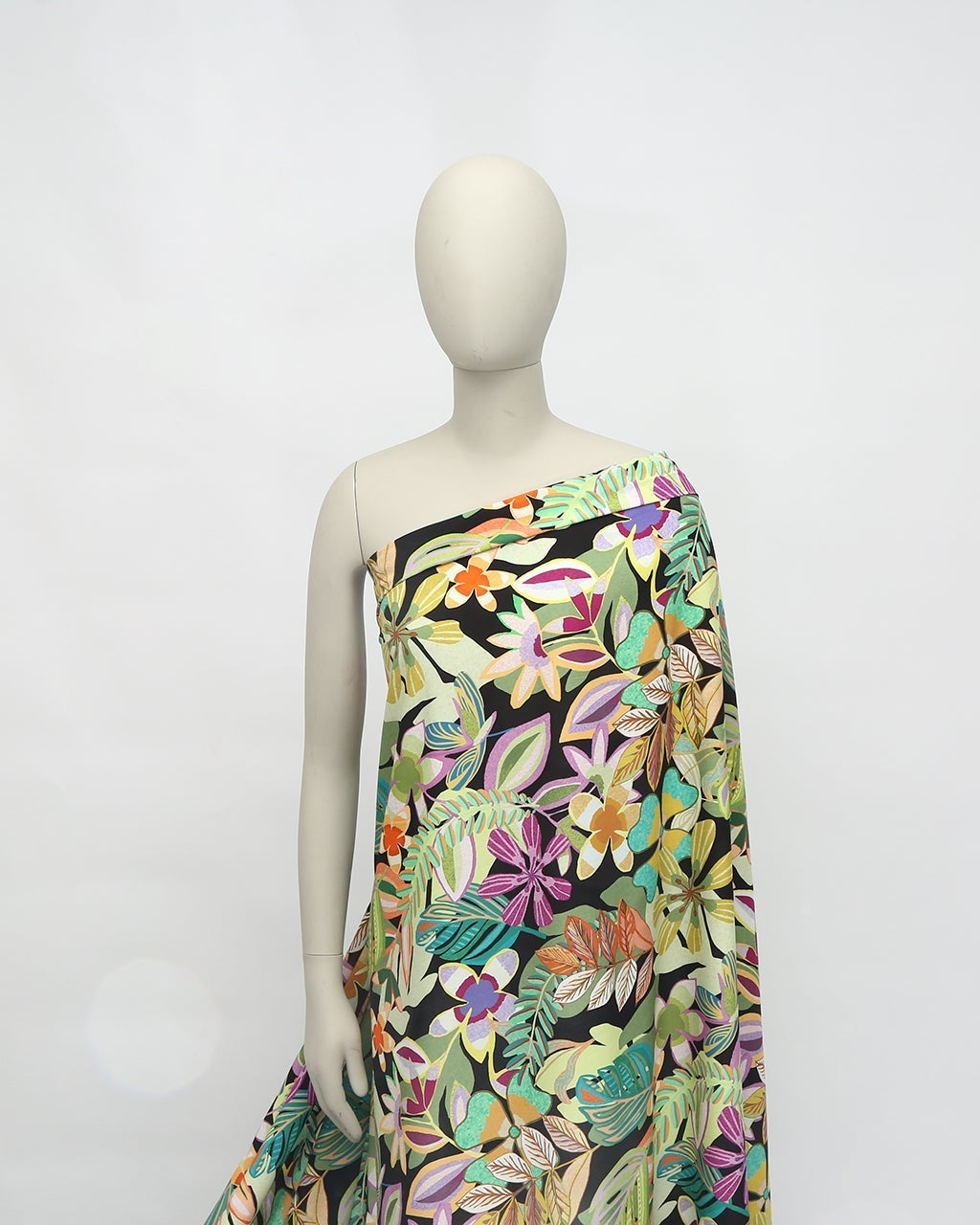 Viscose Floral Fabric