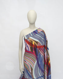 Cotton Viscose Floral Fabric