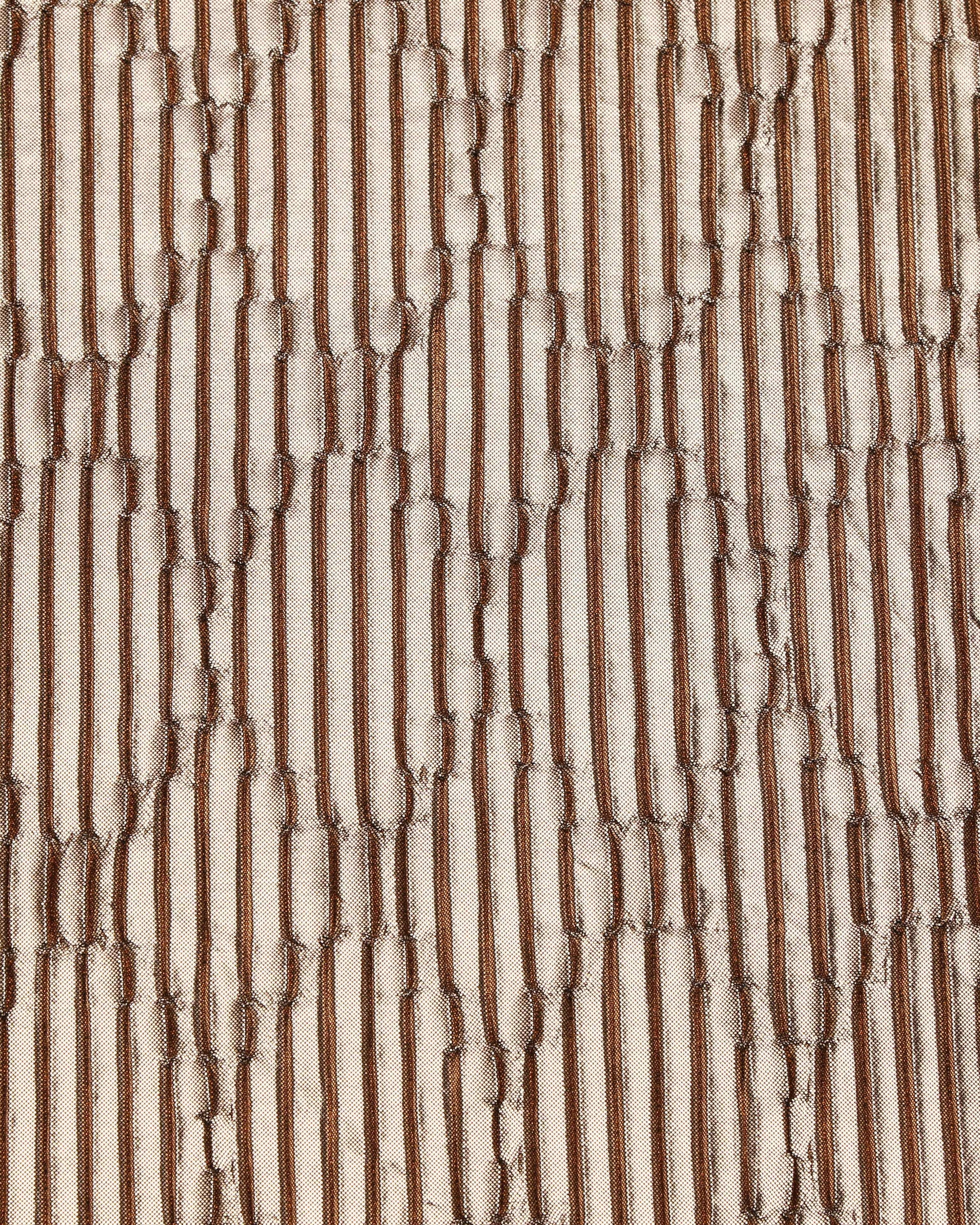 Silk Lurex Geometric Fabric