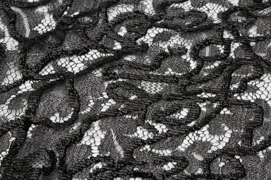 Dentelle lurex à paillettes 
