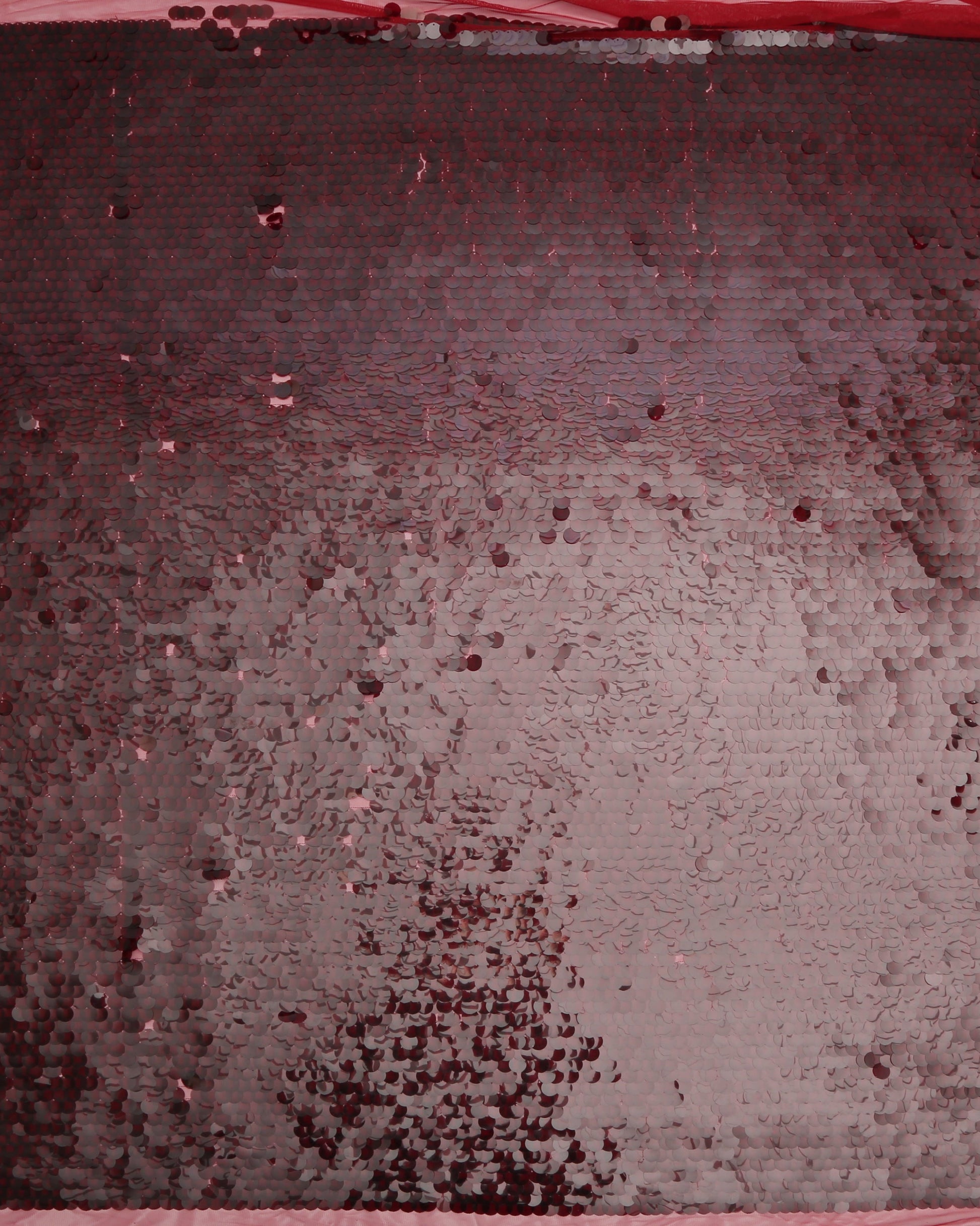 Rounded Polyester Sequin Fabric