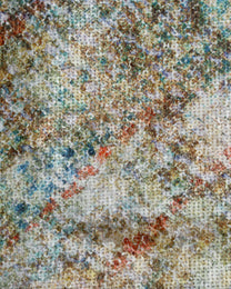 Poly Polyester Embroidered Fabric