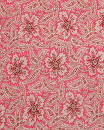 Voile Cotton Floral Fabric