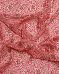 Voile Cotton Floral Fabric