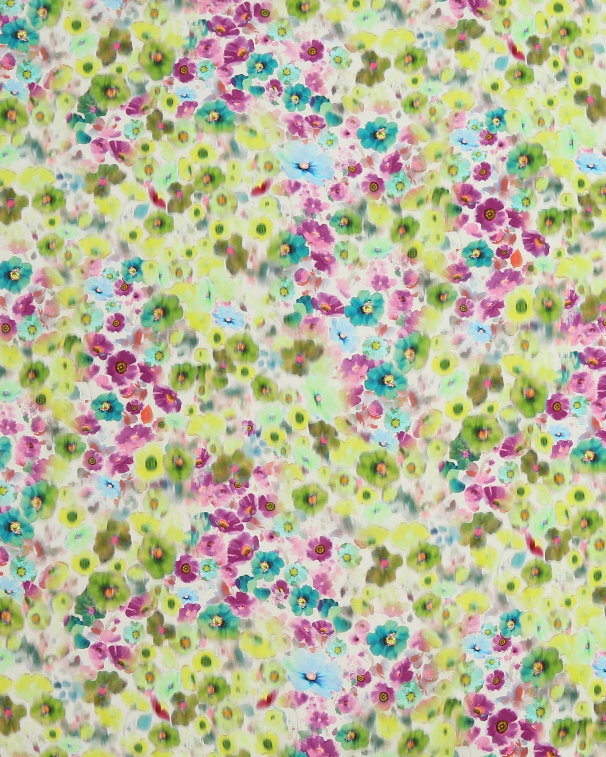 Viscose Floral Fabric
