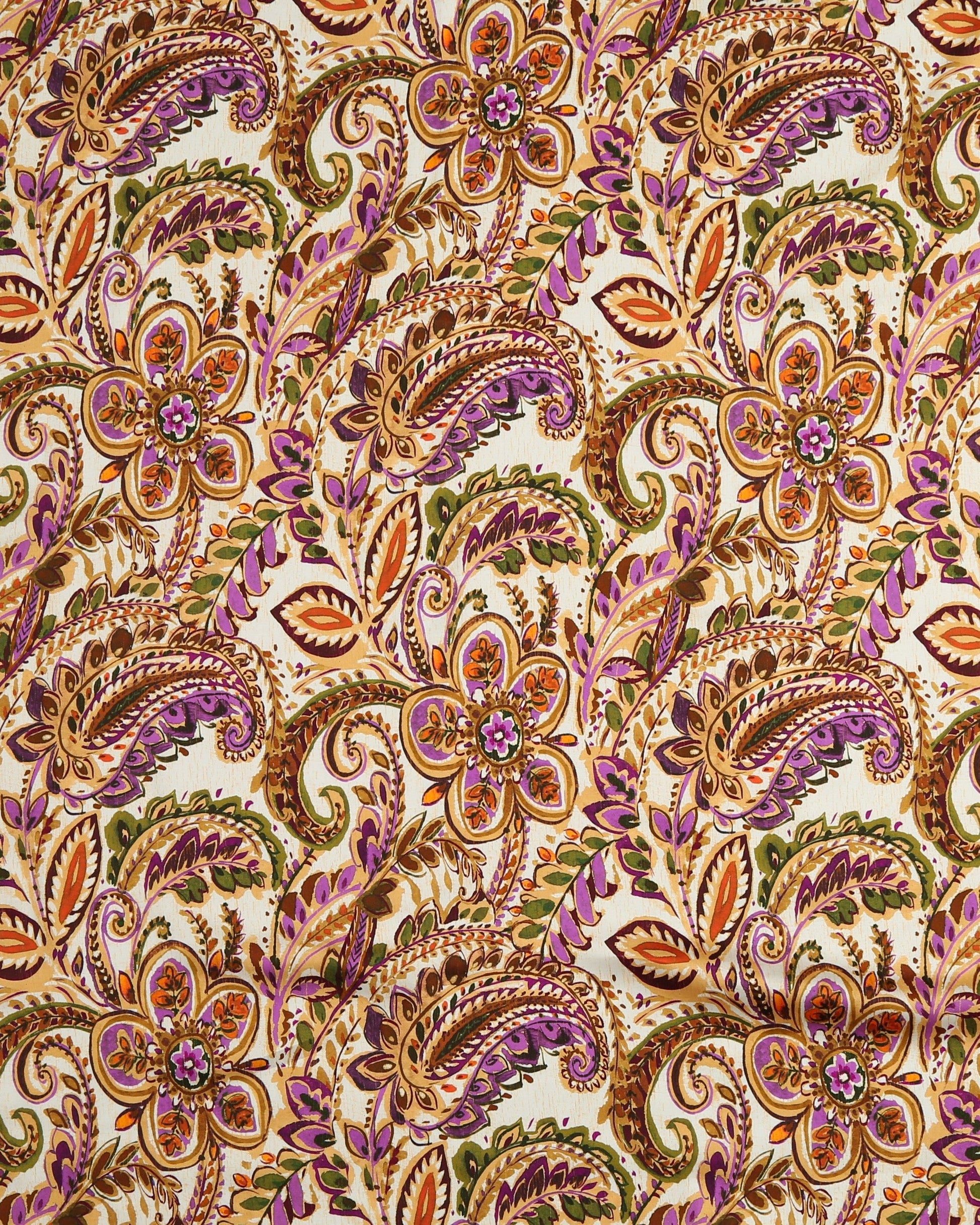 Viscose Geometric Fabric