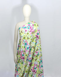 Viscose Floral Fabric