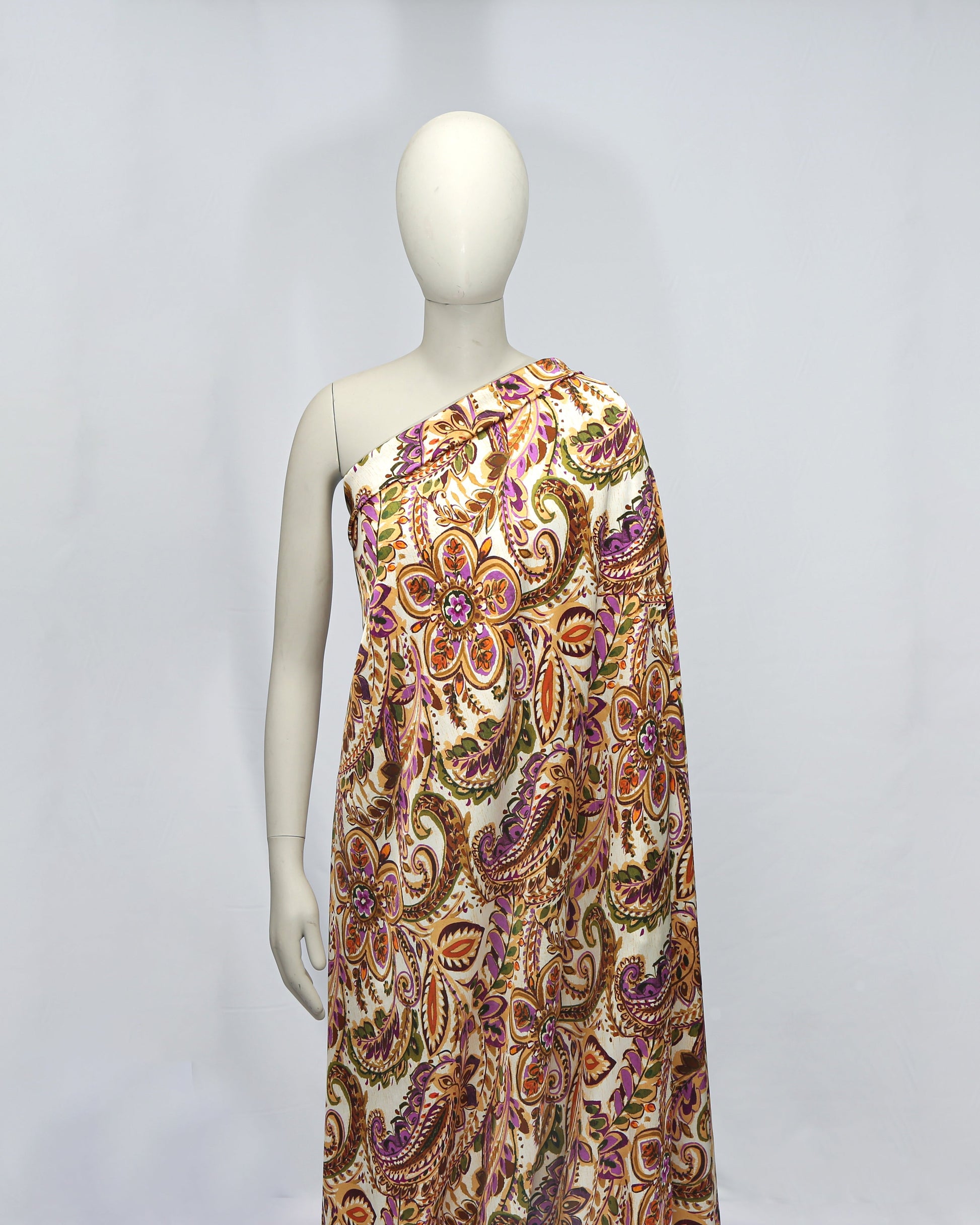 Viscose Geometric Fabric