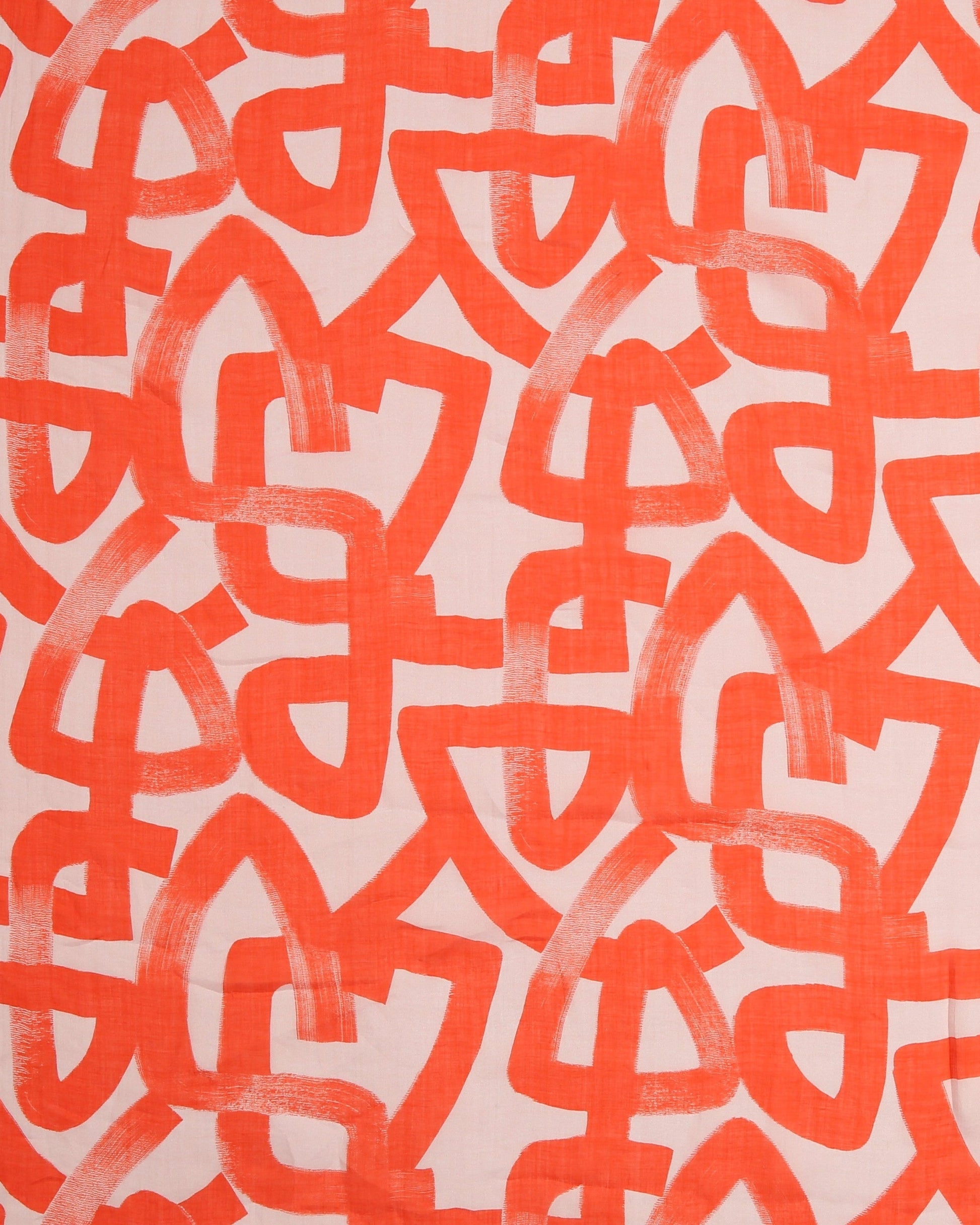 Linen Geometric Fabric