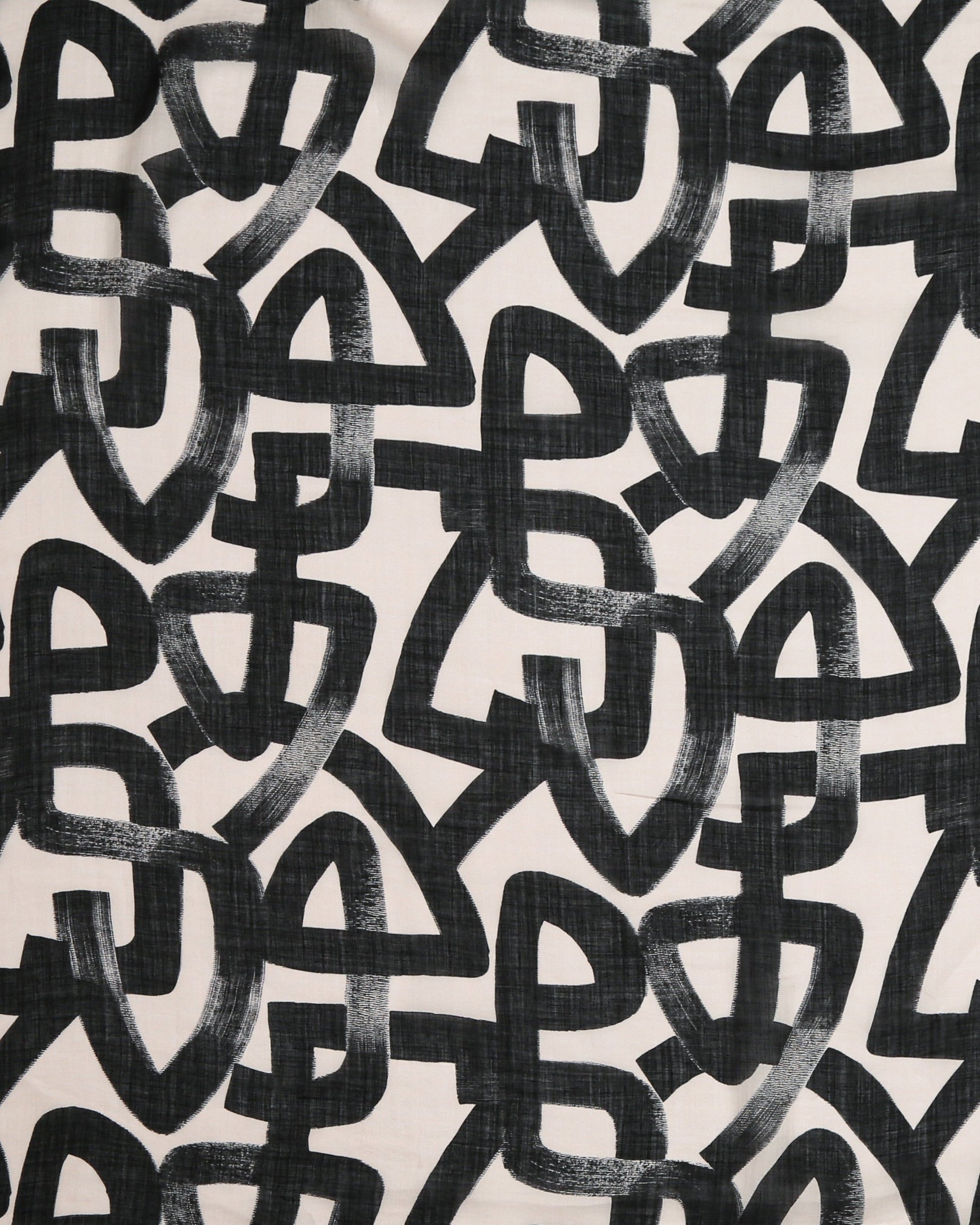 Linen Geometric Fabric