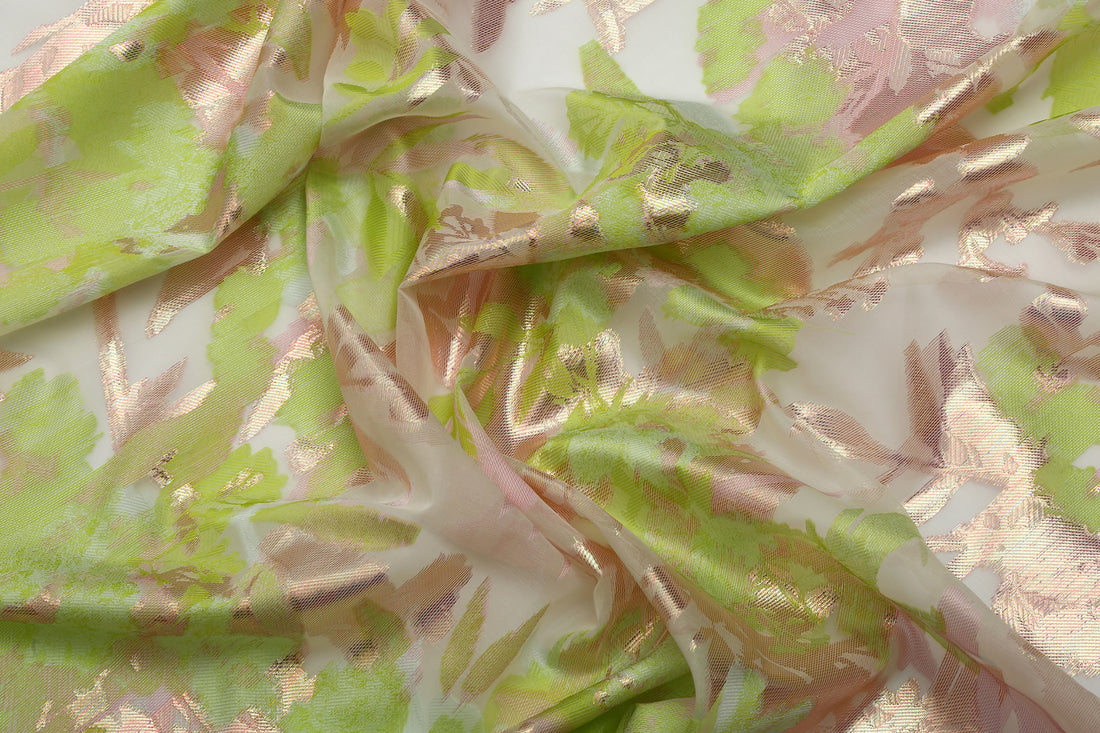 Organza jacquard Pure Silk