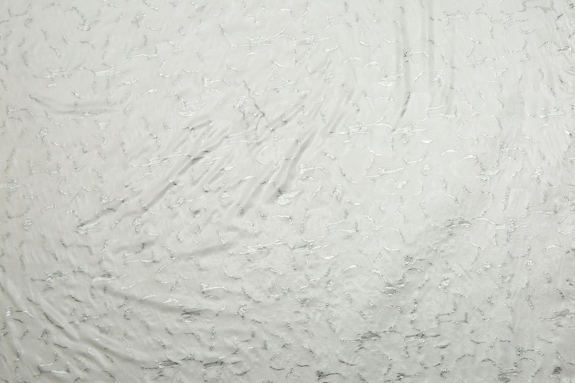 Silk Jacquard Metallic Fabric