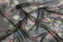 Jacquard en mousseline de soie naturelle