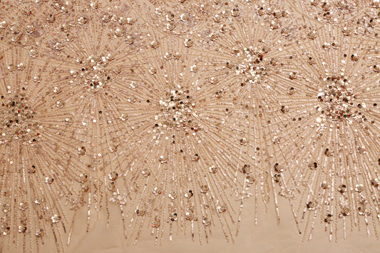 Beaded tulle 