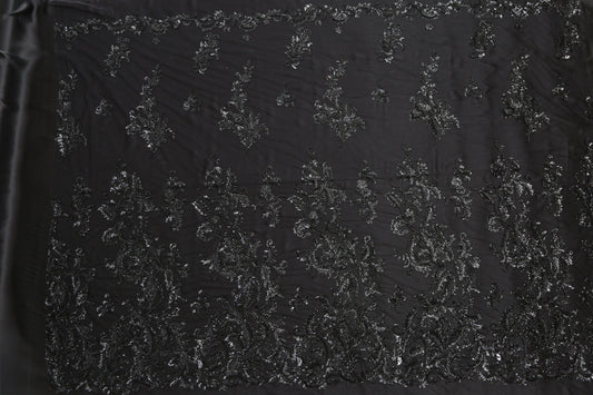 Beaded tulle 