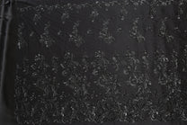 Beaded Silk Tulle Beaded Fabric