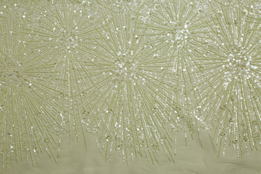 Beaded tulle 
