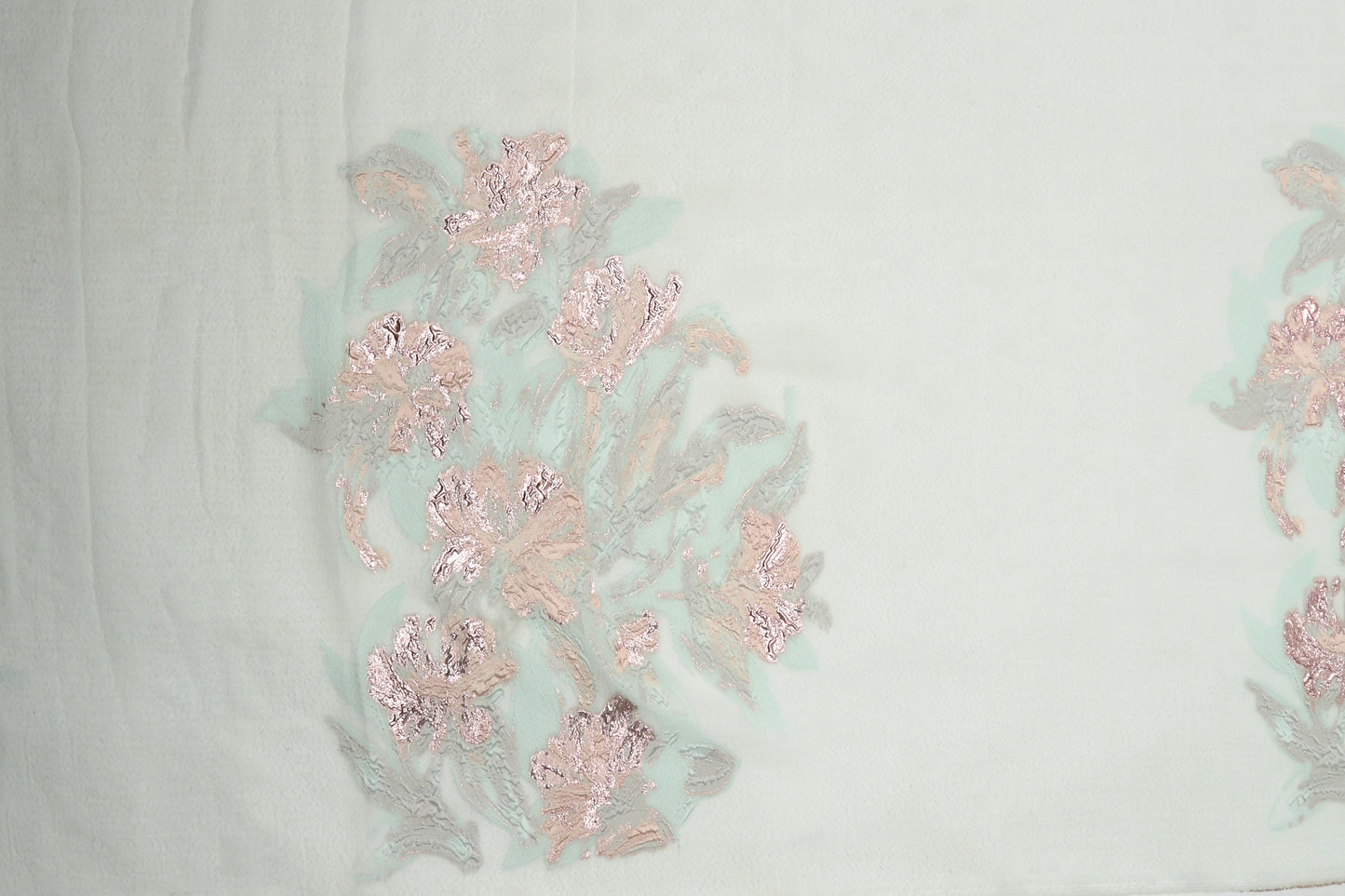 Organza pure silk jacquard